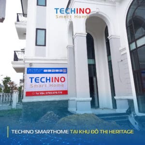 Techino thi công tại khu đô thị Heritage