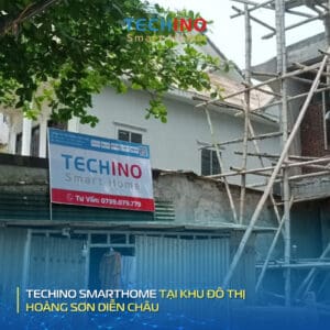 Ngoài TP. Vinh, Techino mở rộng địa bàn thi công ra Diện Châu